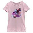 thumbnail image 1 of Girl's Transformers: EarthSpark Optimus Prime Roll Out  Graphic Tee Light Pink X Large, 1 of 4