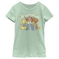 thumbnail image 1 of Girl's Transformers Feast Mode  Graphic Tee Mint Medium, 1 of 4