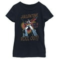 thumbnail image 1 of Girl's Transformers Optimus Prime Valentine Roll Out!  Graphic Tee Navy Blue X Large, 1 of 4