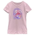 thumbnail image 1 of Girl's Turning Red Red Panda Backpack Mei Lee Graphic Tee Light Pink X Large, 1 of 4