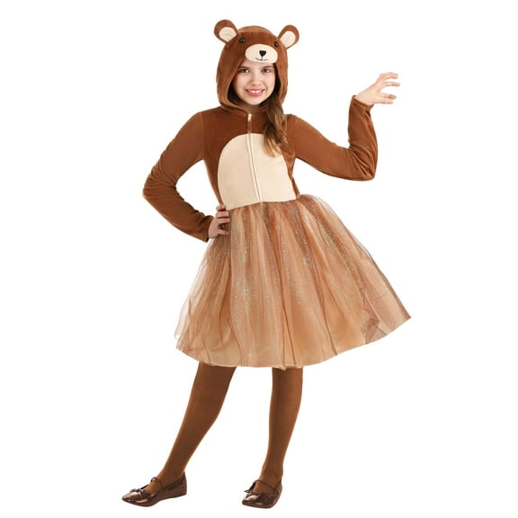 Girl's Tutu Bear Costume
