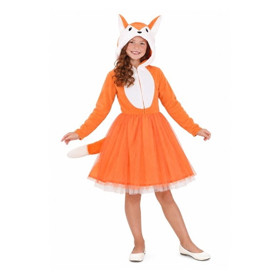 Girl's Tutu Fox Costume Dress