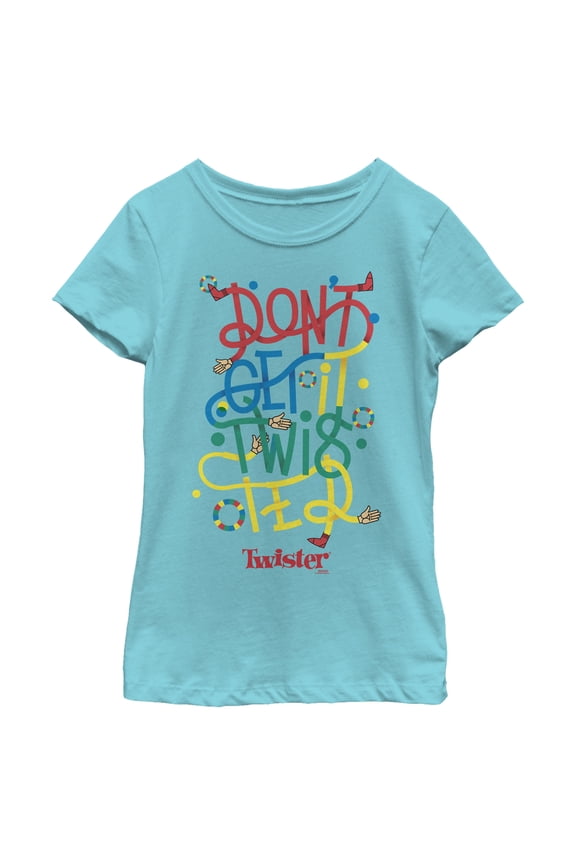 Girl's Twister Don't Get It Twisted Graphic T-Shirt