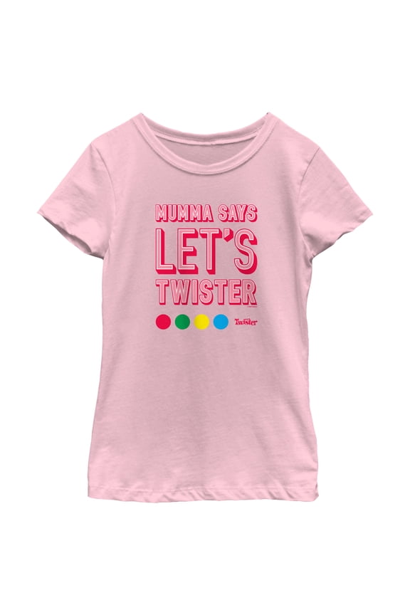 Girl's Twister Mumma Says Graphic T-Shirt