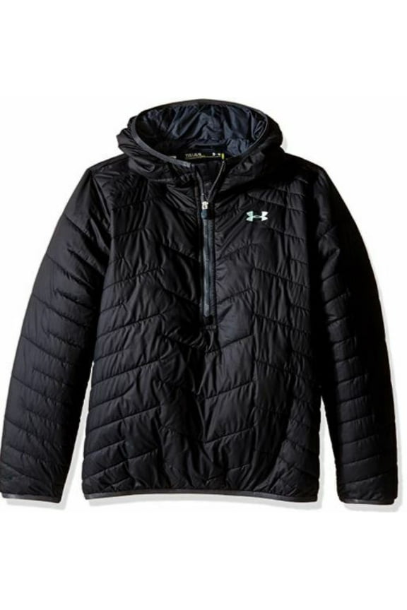 Girl's Under Armour ColdGear Reactor Hooded Anorak Jacket Coat Small S storm 2