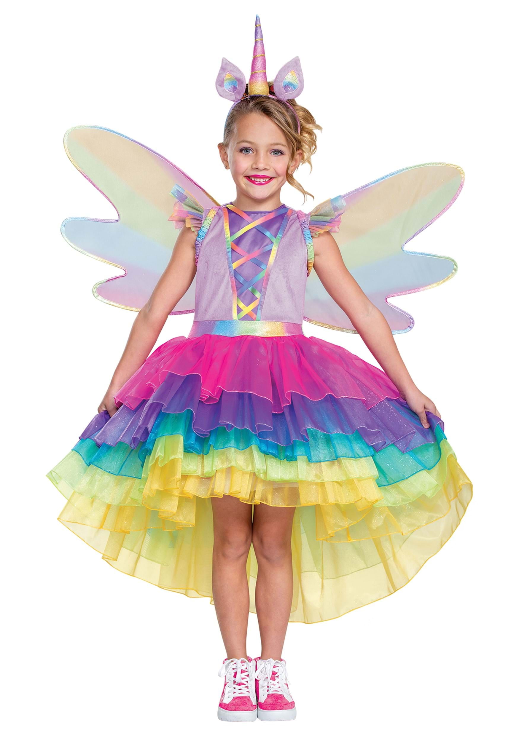 Girl's Unicorn Prestige Costume - Walmart.com
