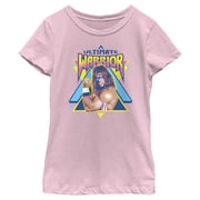 Girls WWE Ultimate Warrior Photo Graphic Tee Light Pink X Small