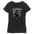 thumbnail image 1 of Girl's WWE Undertaker Purple Lightning Logo Graphic Tee Black X Small, 1 of 4