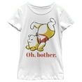 thumbnail image 1 of Girl's Winnie the Pooh Somersault Master  Graphic Tee White Large, 1 of 4
