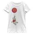 thumbnail image 1 of Girl's Winnie the Pooh Taking Flight Red Balloon Graphic T-Shirt, 1 of 4