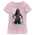thumbnail image 1 of Girl's Wonder Woman 1984 Superhero Pose  Graphic Tee Light Pink X Small, 1 of 4