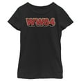 thumbnail image 1 of Girl's Wonder Woman 1984 WW84 Logo Graphic Tee Black Small, 1 of 4