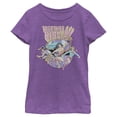 thumbnail image 1 of Girl's Wonder Woman Together We Rise Graphic Tee Purple Berry Large, 1 of 4