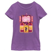 Girls Wonka Candy Factory Logo Graphic Tee Purple Berry Medium