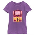 thumbnail image 1 of Girl's Wonka Candy Factory Logo  Graphic Tee Purple Berry X Large, 1 of 4