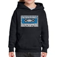 thumbnail image 1 of Girl's Word Art Hooded Sweatshirt - 80s One Hit Wonders, 1 of 2