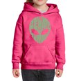 thumbnail image 1 of Girl's Word Art Hooded Sweatshirt - Beware of Humans, 1 of 2