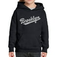 thumbnail image 1 of Girl's Word Art Hooded Sweatshirt - Brooklyn Neighborhoods, 1 of 2