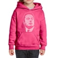 thumbnail image 1 of Girl's Word Art Hooded Sweatshirt - Elon Musk, 1 of 2