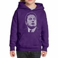 thumbnail image 1 of Girl's Word Art Hooded Sweatshirt - Elon Musk, 1 of 2