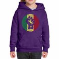 thumbnail image 1 of Girl's Word Art Hooded Sweatshirt - Get Up Stand Up, 1 of 2