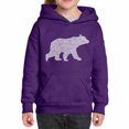 thumbnail image 1 of Girl's Word Art Hooded Sweatshirt - Mama Bear, 1 of 2