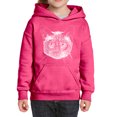 thumbnail image 1 of Girl's Word Art Hooded Sweatshirt - Siamese Cat, 1 of 2