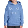 thumbnail image 1 of Girl's Word Art Hooded Sweatshirt - Whiskers, 1 of 2