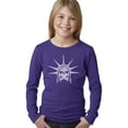 thumbnail image 1 of Girl's Word Art Long Sleeve - Freedom Skull, 1 of 2