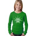 thumbnail image 1 of Girl's Word Art Long Sleeve - Freedom Skull, 1 of 2