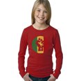 thumbnail image 1 of Girl's Word Art Long Sleeve - Get Up Stand Up, 1 of 2