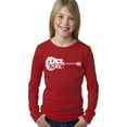 thumbnail image 1 of Girl's Word Art Long Sleeve - Peace Love Country, 1 of 2
