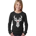 thumbnail image 1 of Girl's Word Art Long Sleeve - Santa's Reindeer, 1 of 2