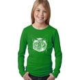 thumbnail image 1 of Girl's Word Art Long Sleeve - Siamese Cat, 1 of 2