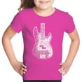 thumbnail image 1 of Girl's Word Art T-shirt - Bass Guitar, 1 of 2