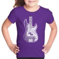 thumbnail image 1 of Girl's Word Art T-shirt - Bass Guitar, 1 of 2
