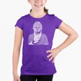 thumbnail image 1 of Girl's Word Art T-shirt - Buddha, 1 of 2