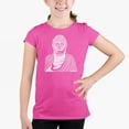 thumbnail image 1 of Girl's Word Art T-shirt - Buddha, 1 of 2