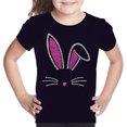 thumbnail image 1 of Girl's Word Art T-shirt - Bunny Ears, 1 of 2