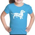thumbnail image 1 of Girl's Word Art T-shirt - Dachshund, 1 of 2