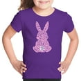thumbnail image 1 of Girl's Word Art T-shirt - Easter Bunny, 1 of 2