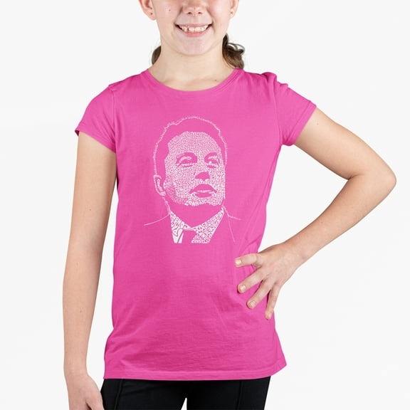 Girl's Word Art T-shirt - Elon Musk