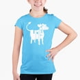 thumbnail image 1 of Girl's Word Art T-shirt - Holy Cow, 1 of 2