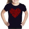 thumbnail image 1 of Girl's Word Art T-shirt - Just a Small Town Girl, 1 of 2