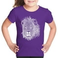 thumbnail image 1 of Girl's Word Art T-shirt - Lion, 1 of 2