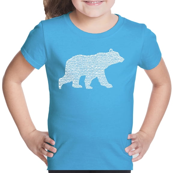 Girl's Word Art T-shirt - Mama Bear