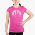 thumbnail image 1 of Girl's Word Art T-shirt - Nature Lover, 1 of 2