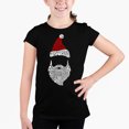 thumbnail image 1 of Girl's Word Art T-shirt - Santa Claus, 1 of 2