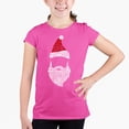 thumbnail image 1 of Girl's Word Art T-shirt - Santa Claus, 1 of 2