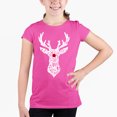 thumbnail image 1 of Girl's Word Art T-shirt - Santa's Reindeer, 1 of 2